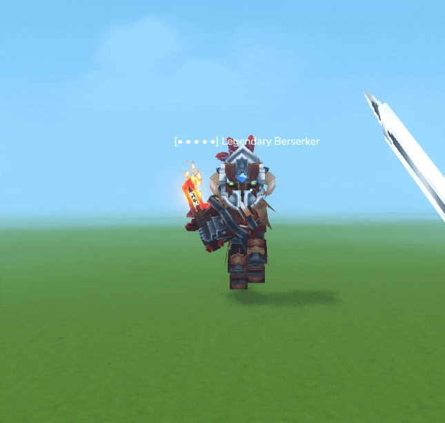 Elite enemy leap ability in action