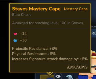 Staves mastery—the mana class